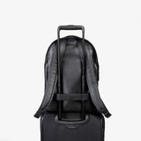 Black Leather Backpack