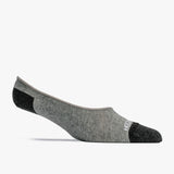 Gray No Show Sock