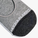 Gray No Show Sock