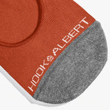 No Show Sock 3 Pack - Orange