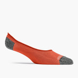 No Show Sock 3 Pack - Orange
