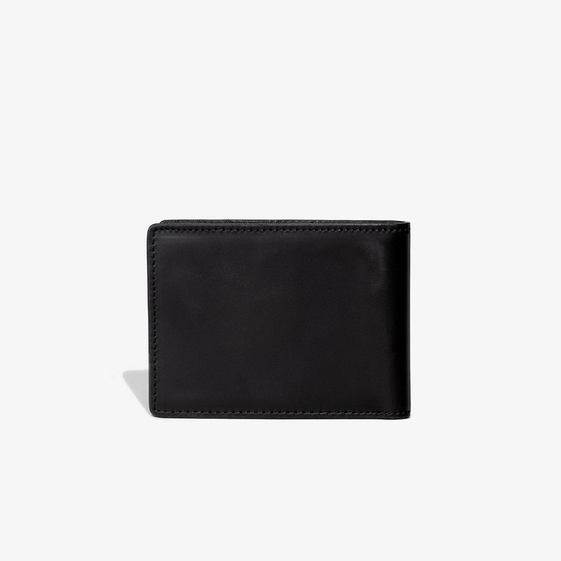 Black Traditional Bifold Wallet