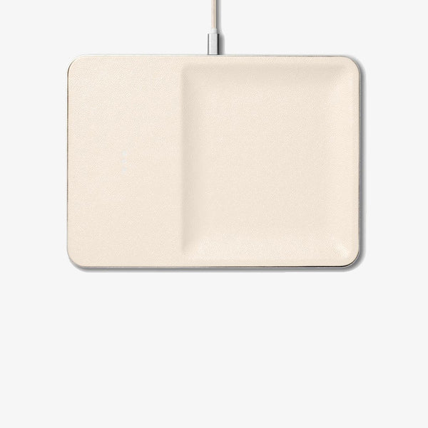 Wireless Charging Valet - Bone