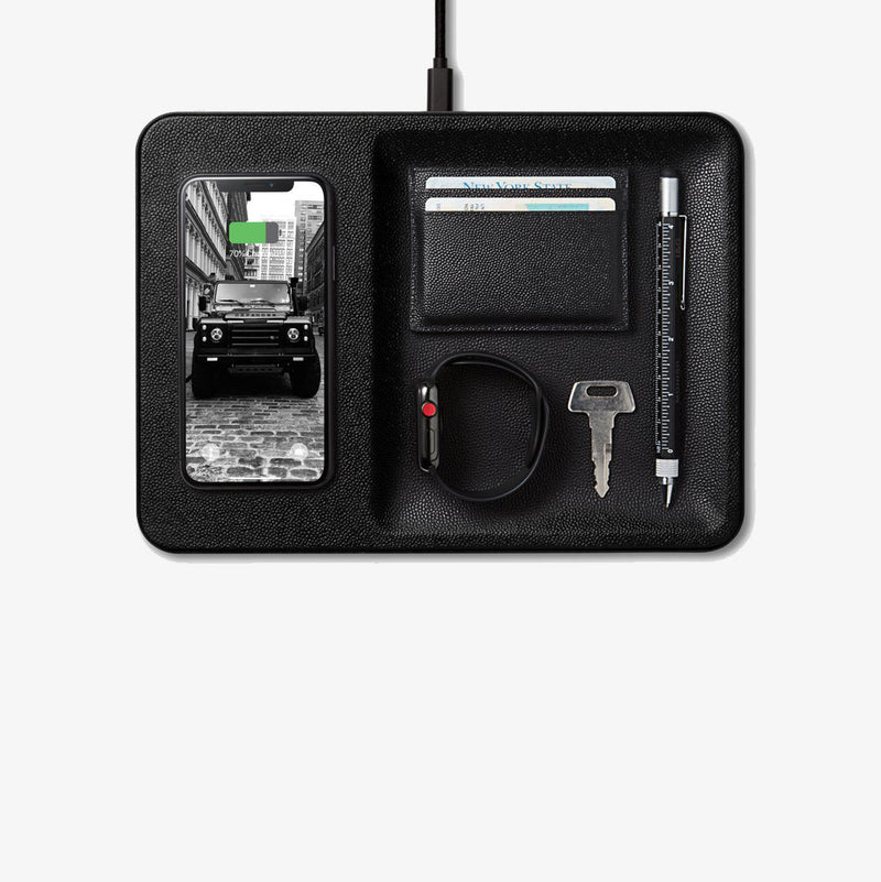 Wireless Charging Valet - Black