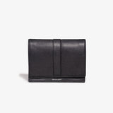 Black Leather Cord Organizer