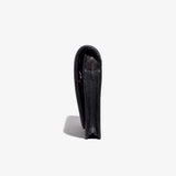 Black Leather Cord Organizer