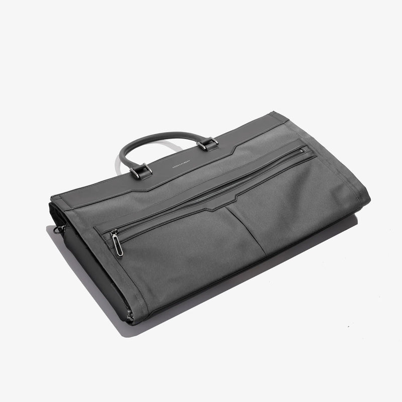 Slate Nylon Garment Weekender Bag