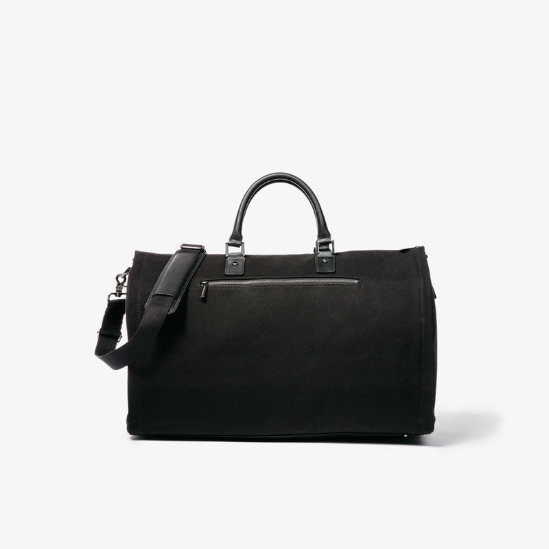 Men's Black Twill Garment Weekender Bag - Warehouse Sale