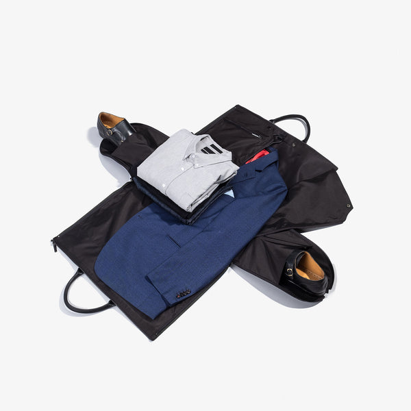 Men's Black Ballistic Garment Weekender Bag - Sample Sale