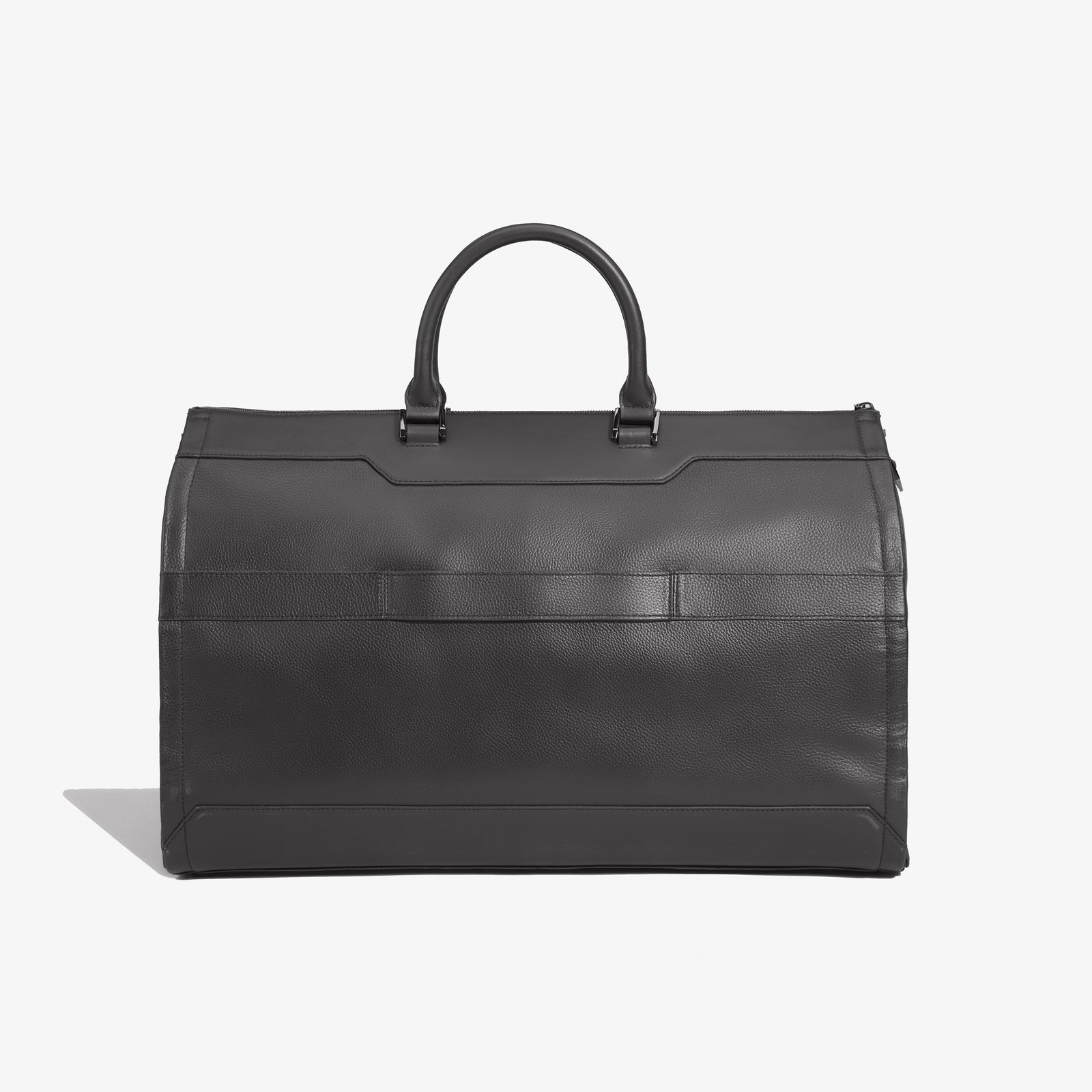 Black Leather Garment Weekender Pro HOOK ALBERT