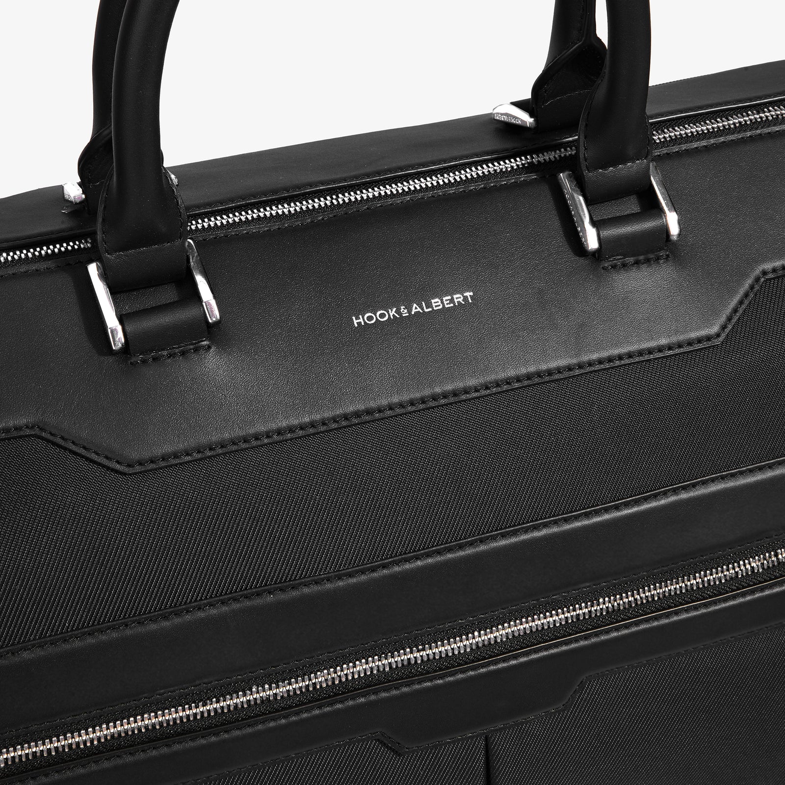 Hook Albert Men s Garment Weekender Nylon Duffel Bag Black