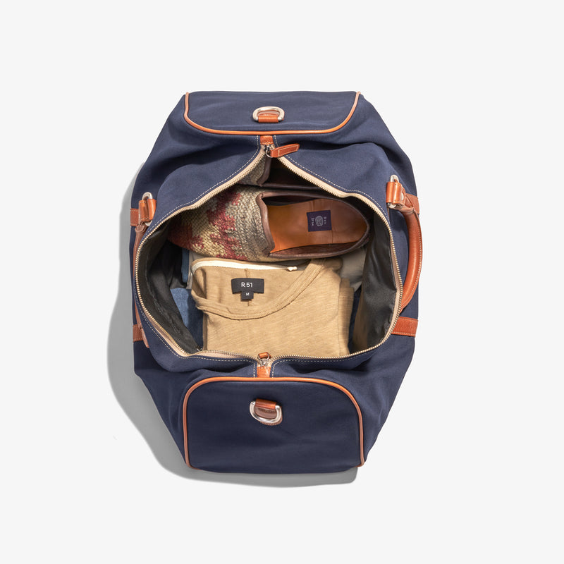 Navy Field Duffel