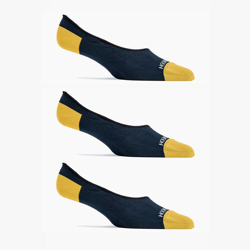 No Show Sock 3 Pack - Navy