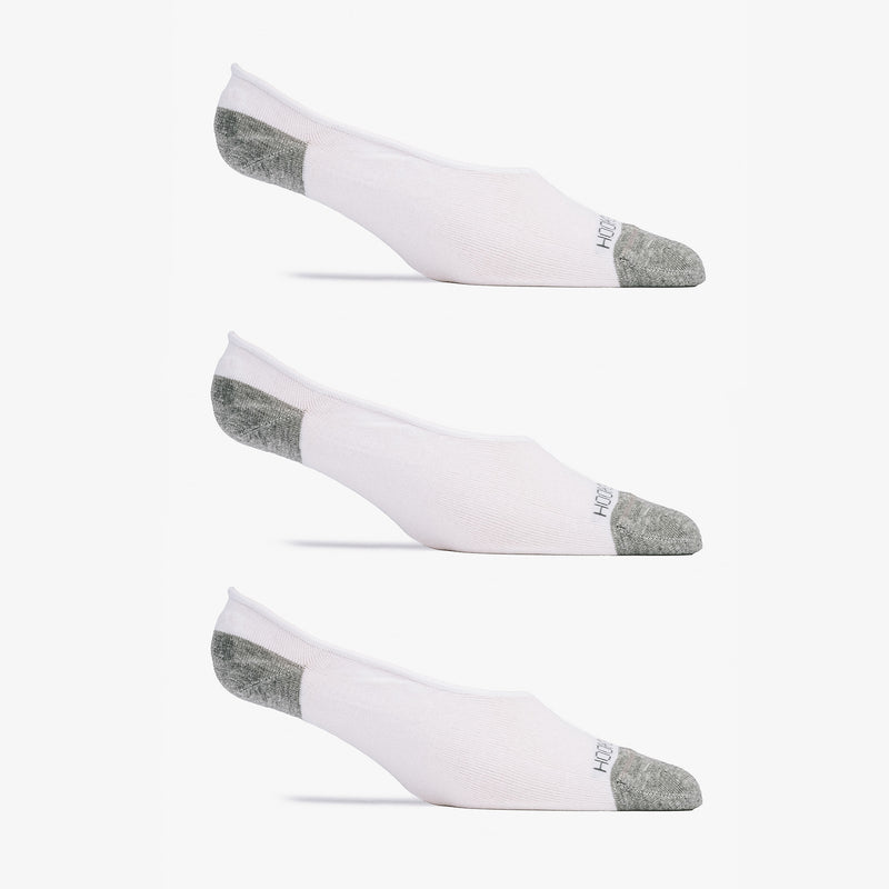 No Show Sock 3 Pack - White
