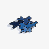 Blue Camo Pin
