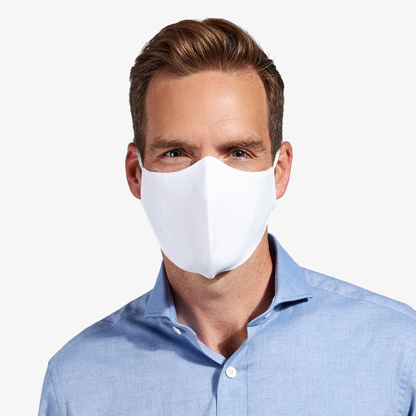 White 3-Layer Nano-Guard Mask (4 Pack)