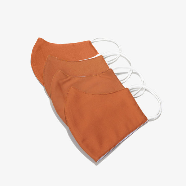 Rust 3-Layer Nano-Guard Mask (4 Pack)