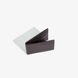 Brown Pebbled Bifold Wallet
