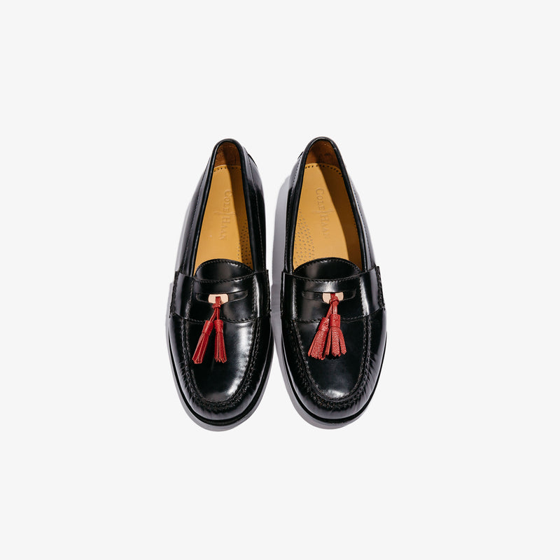 Colored Loafer Tassels - Red