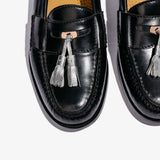 Colored Loafer Tassels - Silver