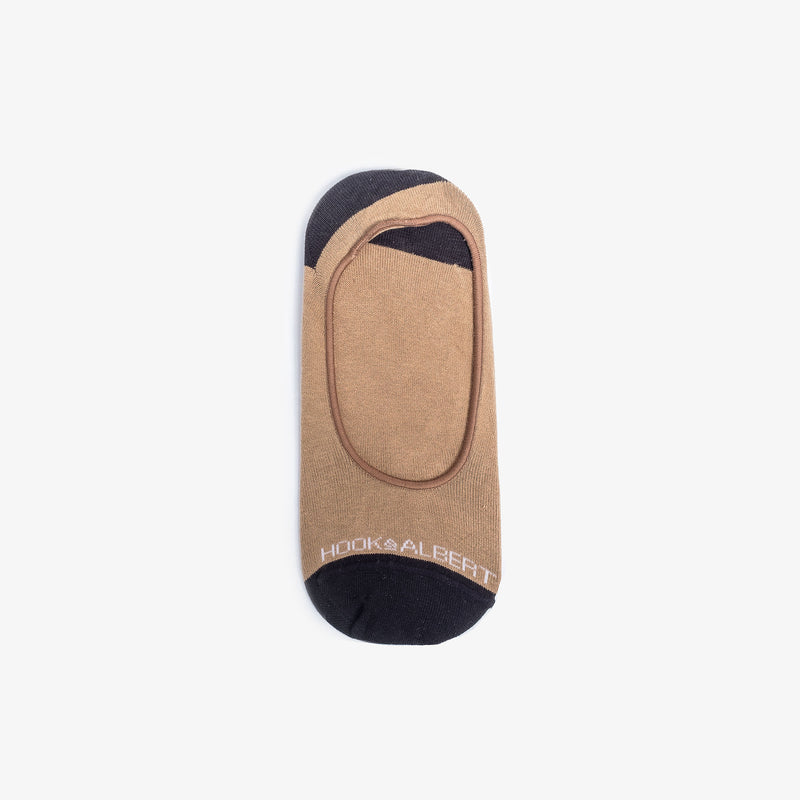 Khaki No-Show Sock