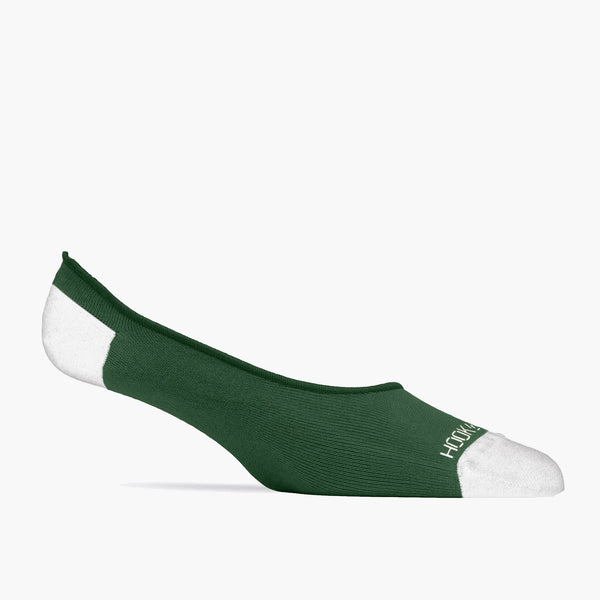 Green No-Show Sock