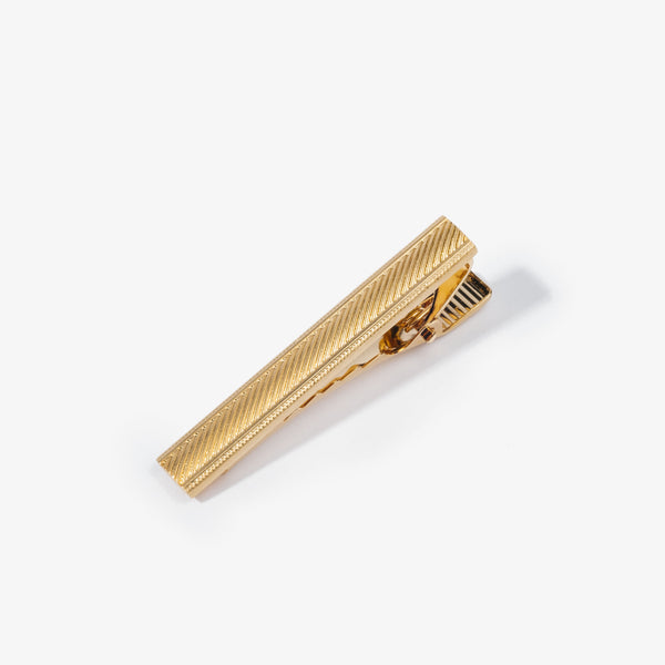 Gold Hatch Marks Tie Bar