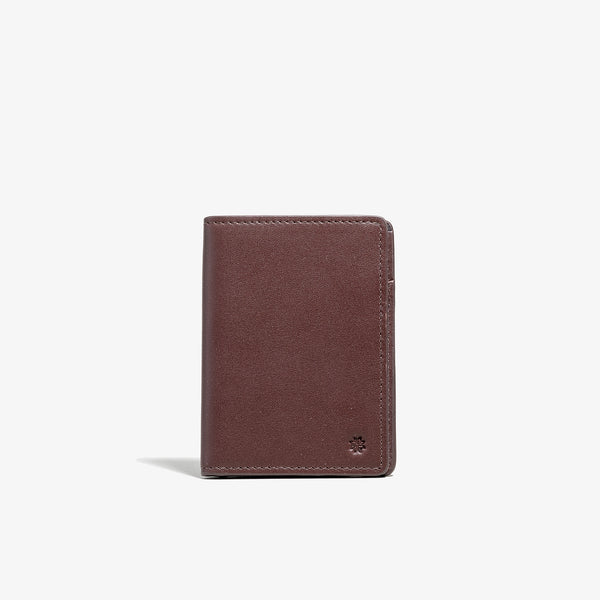 Brown Vertical Bifold Wallet