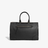 Women's Leather Garment Weekender Bag