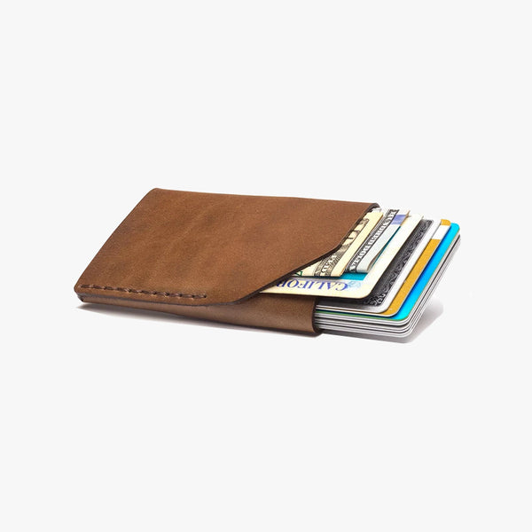 Brown Slimfold Wallet